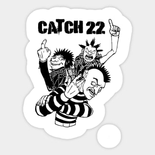 Punk Rock Man Of Catch 22 Sticker